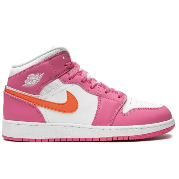 Nike Air Jordan Pink and Orange Size 5Y 6.5 Womens - Picture 16 of 16